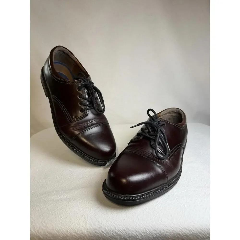 Blokecore Dockers Mens Gordon Genuine Leather Dress / Casual Lace Oxford Shoe